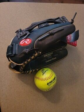 Rawlings Baseball Glove & Softball